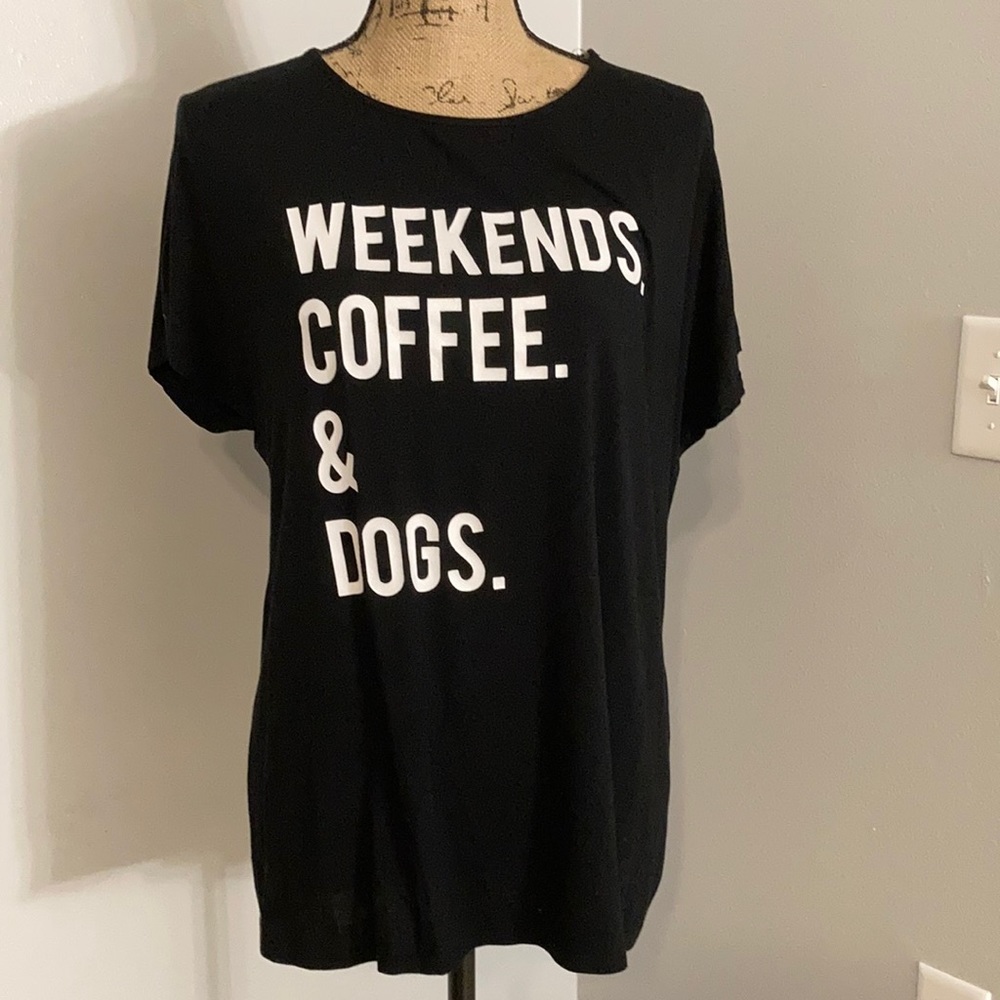 Black Short Sleeve T-Shirt - S - NIP